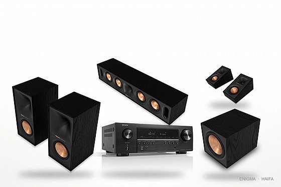 ����� ������ ���� 5.1: ����� Denon AVR-S670H + ������ Klipsch Reference