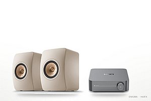חבילת סטרימינג Hi-Fi: מגבר WiiM Amp + זוג רמקולי KEF LS50 Meta חבילת סטרימינג Hi-Fi: מגבר WiiM Amp + זוג רמקולי KEF LS50 Meta
